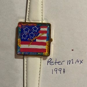 Peter Max 1991 Vintage American 🇺🇸 Watch